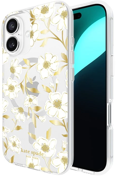 Kate Spade New York Protective Gems MagSafe - dėklas skirtas Apple iPhone 16 Sunshine Floral