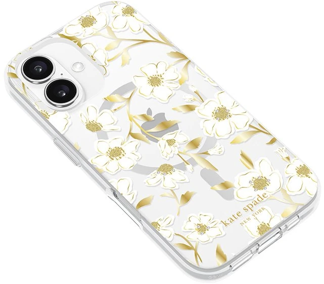 Kate Spade New York Protective Gems MagSafe - dėklas skirtas Apple iPhone 16 Sunshine Floral