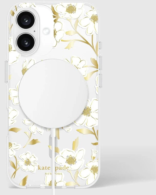 Kate Spade New York Protective Gems MagSafe - dėklas skirtas Apple iPhone 16 Sunshine Floral