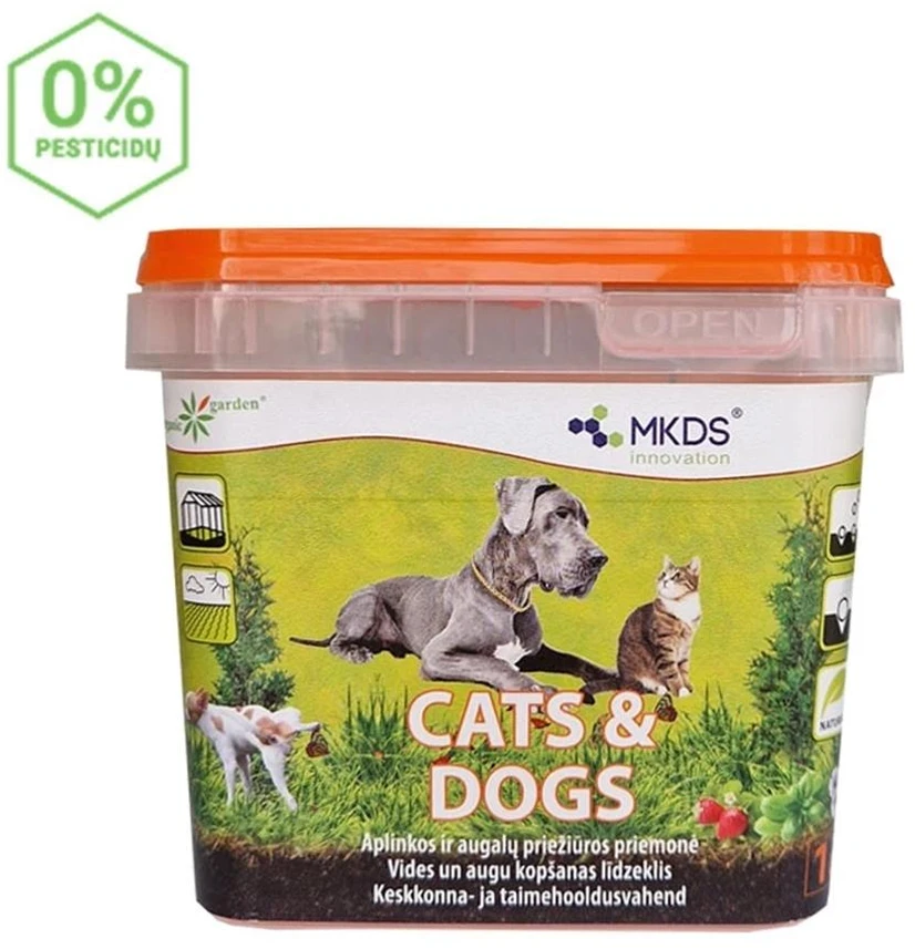 Mkds Dirvos priedai, nuo kačių ir šunų, 1 l