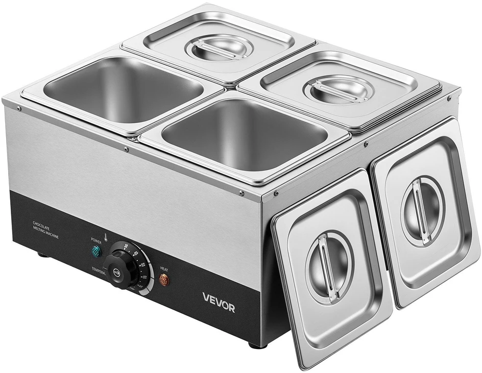 Kavos aparatas Šokolado lydymo aparatas VEVOR CS-4A, 1200 W