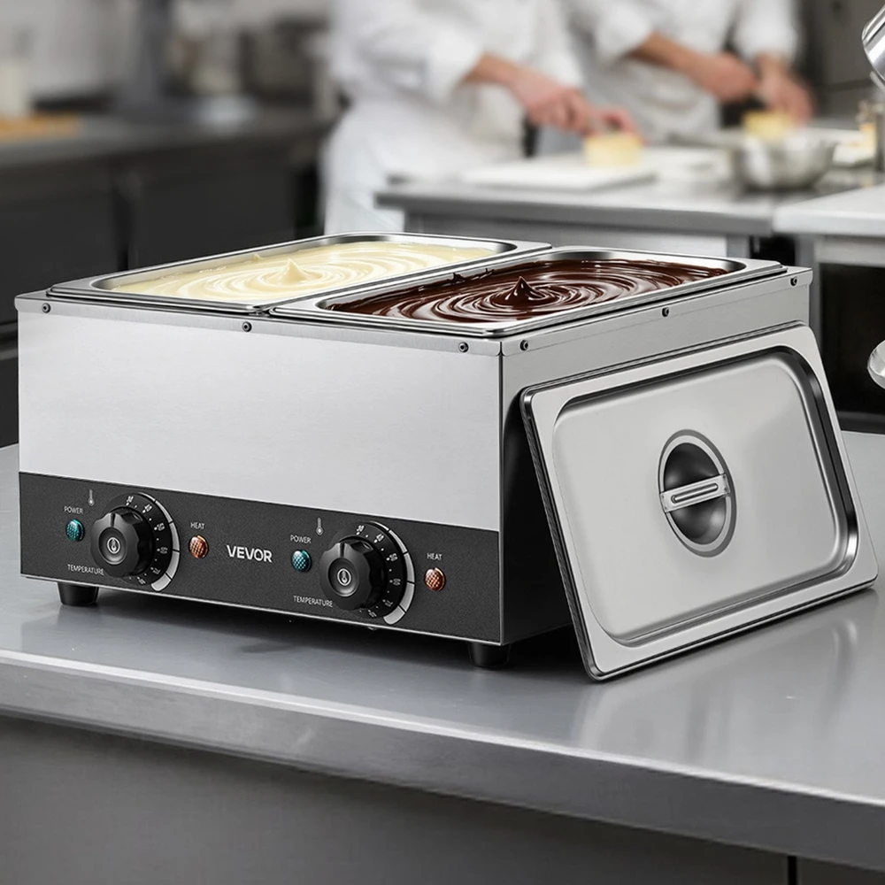 Kavos aparatas Šokolado lydymo aparatas VEVOR CS-2C, 1600 W