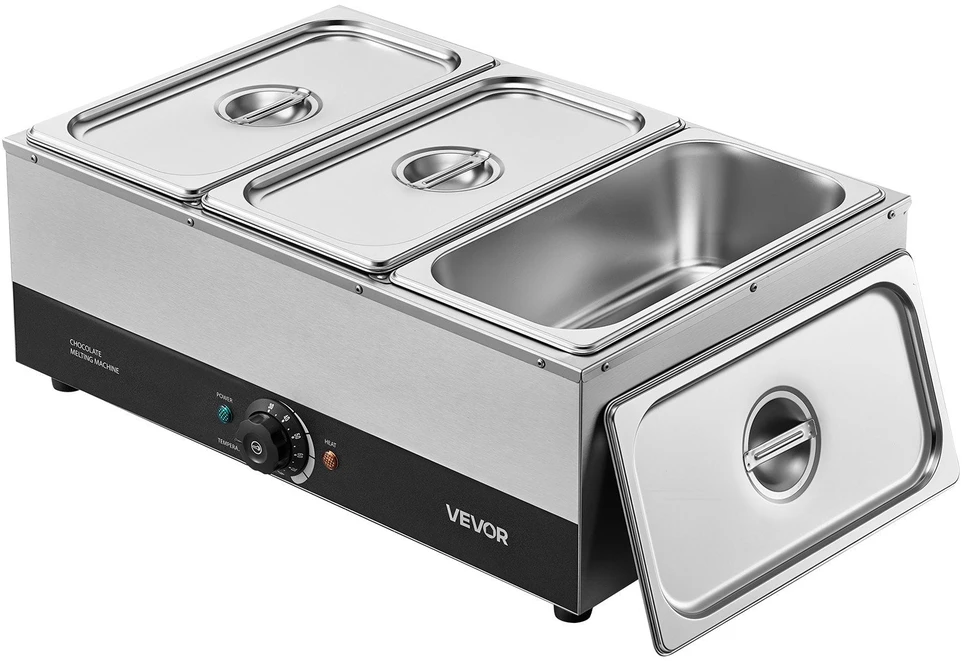 Kavos aparatas Šokolado lydymo aparatas VEVOR CS-6A-3, 1200 W