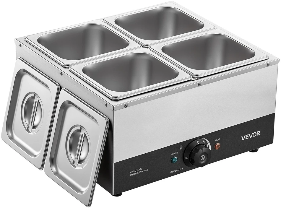Kavos aparatas Šokolado lydymo aparatas VEVOR CS-4A, 1200 W