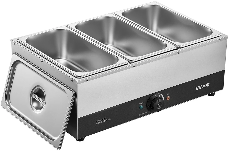 Kavos aparatas Šokolado lydymo aparatas VEVOR CS-6A-3, 1200 W
