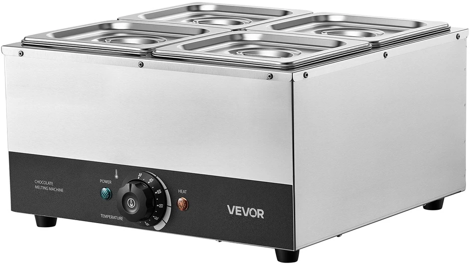 Kavos aparatas Šokolado lydymo aparatas VEVOR CS-4A, 1200 W