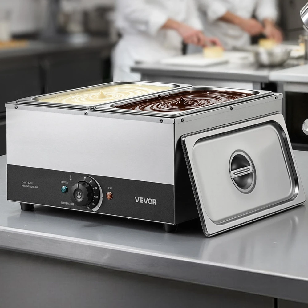Kavos aparatas Šokolado lydymo aparatas VEVOR CS-4A-2, 1200 W