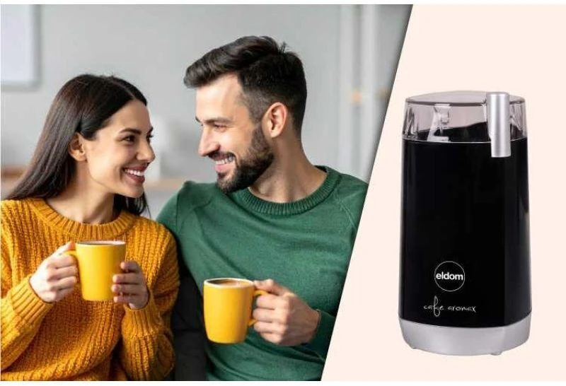 ELDOM MK40 Coffee Grinder Juodas