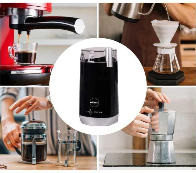 ELDOM MK40 Coffee Grinder Juodas