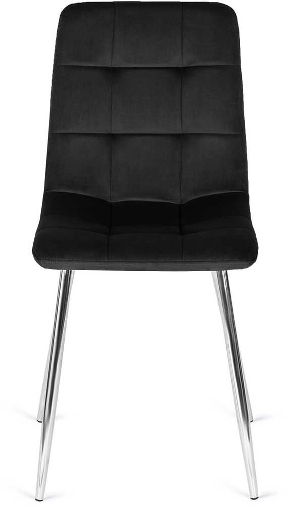 Fotelis Mebel Elite Kėdė CESAR, juoda, veliūras