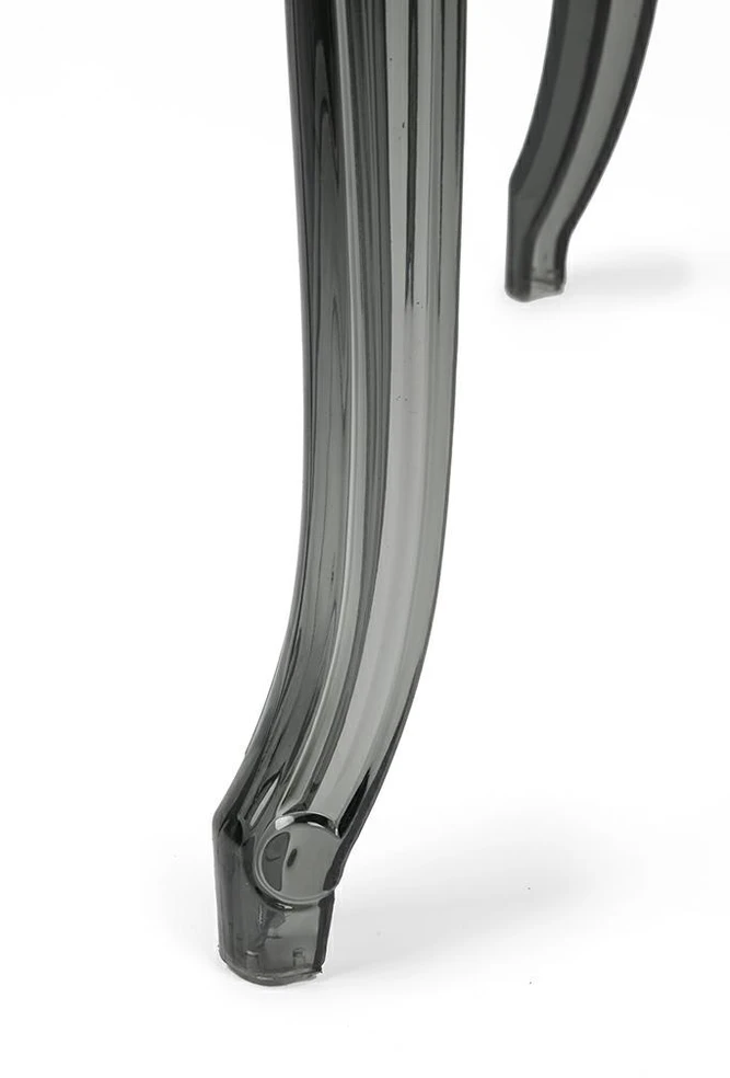 Kėdė KING ARM, dūmų sp., plastikinė