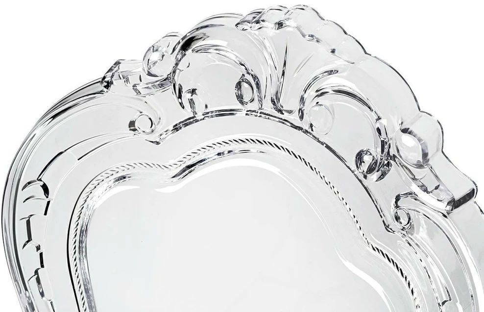 Kėdė KING ARM, skaidri, plastikinė