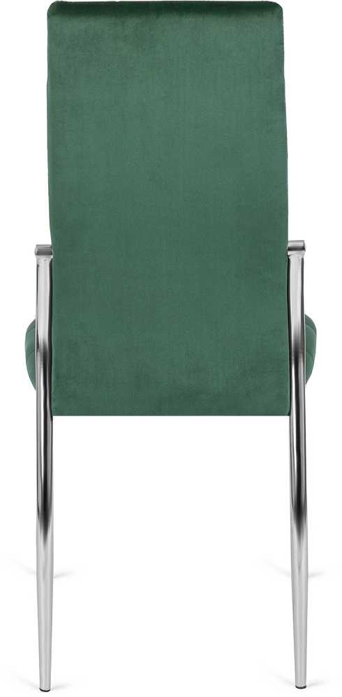 Fotelis Kėdė Mebel Elite MOLLY, veliūrinė, žalia