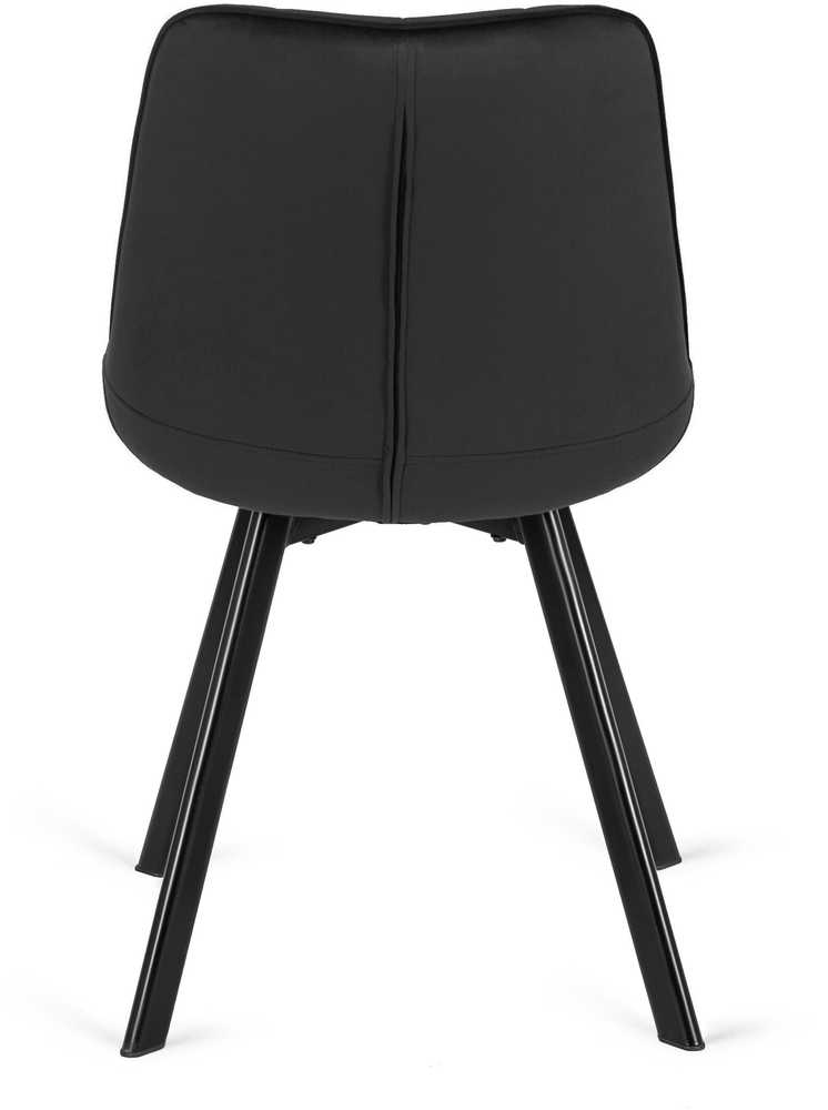 Fotelis Mebel Elite Valgomojo kėdė Rick, juoda