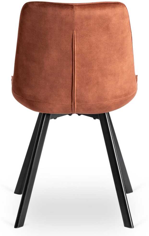 Fotelis Mebel Elite Kėdė RICK, rusva, veliūras