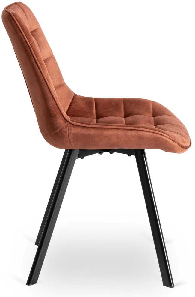 Fotelis Mebel Elite Kėdė RICK, rusva, veliūras