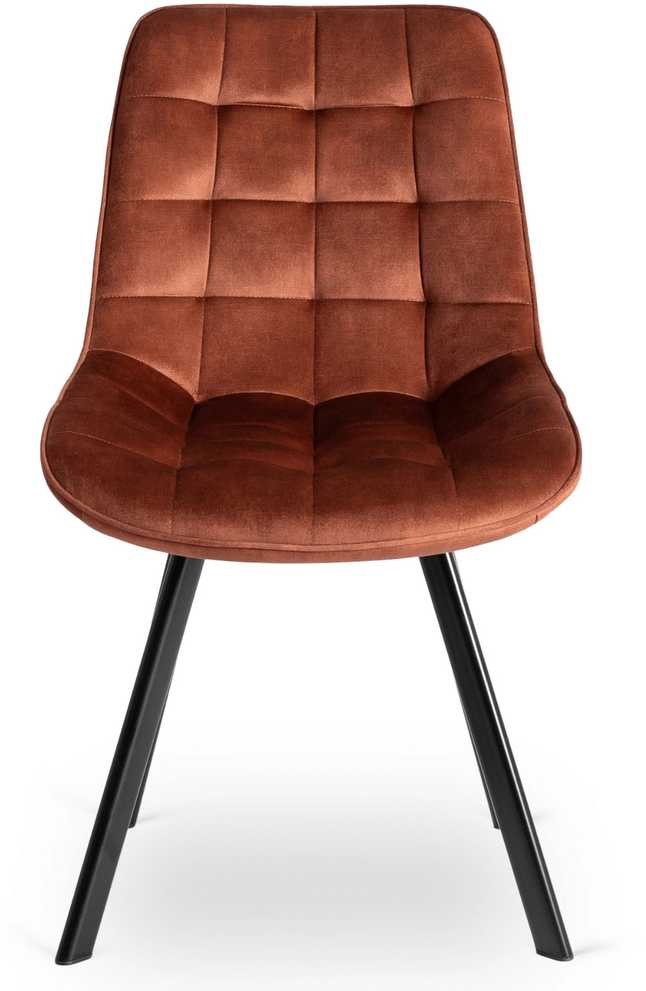 Fotelis Mebel Elite Kėdė RICK, rusva, veliūras