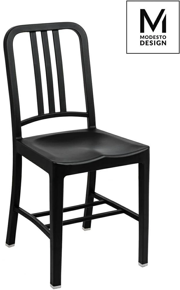 Kėdė VEGA, juoda, plastikinė