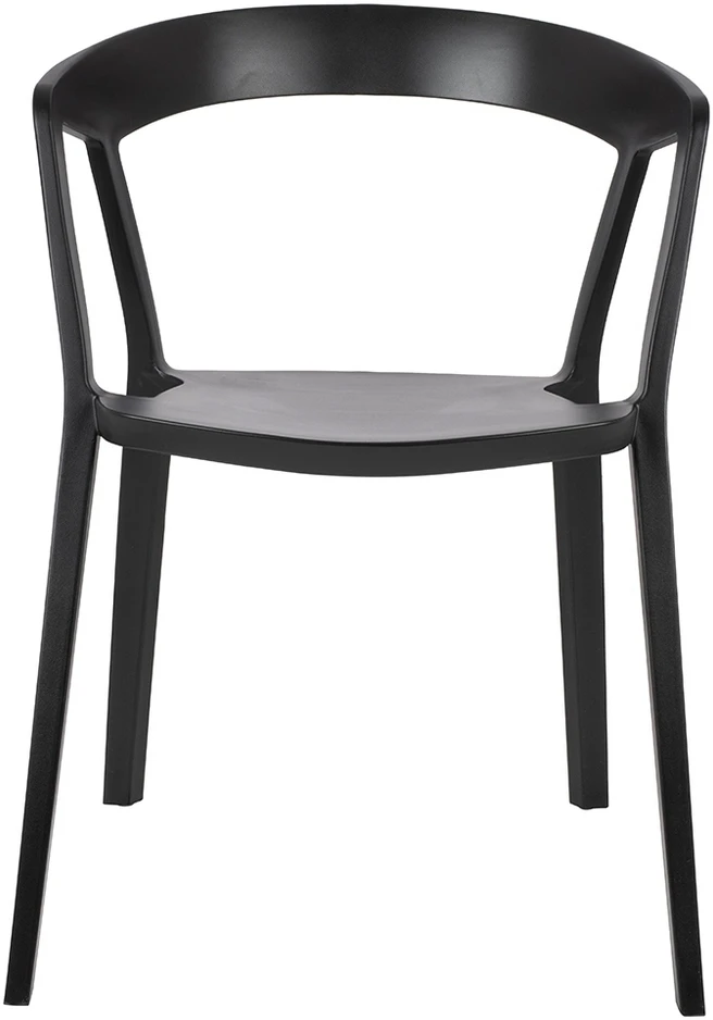 Kėdė VIBIA, juoda, plastikinė