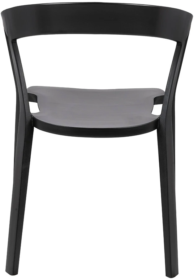 Kėdė VIBIA, juoda, plastikinė