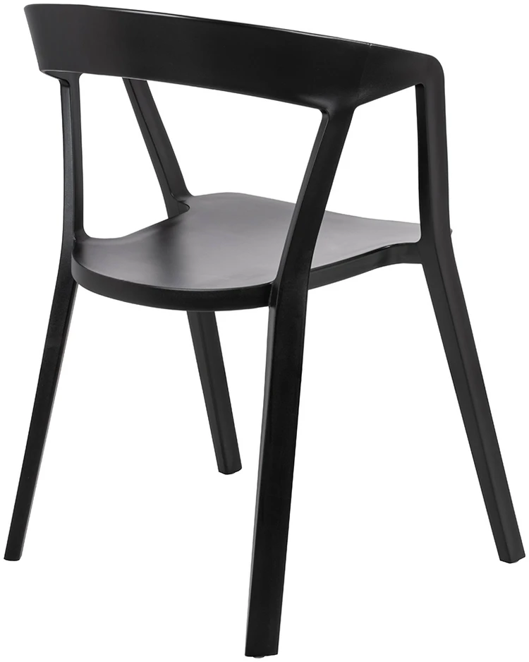 Kėdė VIBIA, juoda, plastikinė
