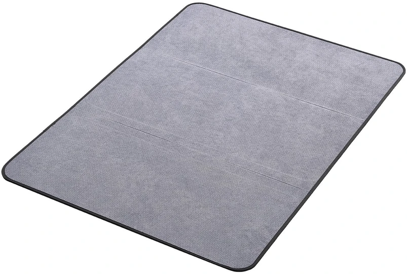 VEVOR Kėdės kilimėlis 1225 x 915 mm, pilkas