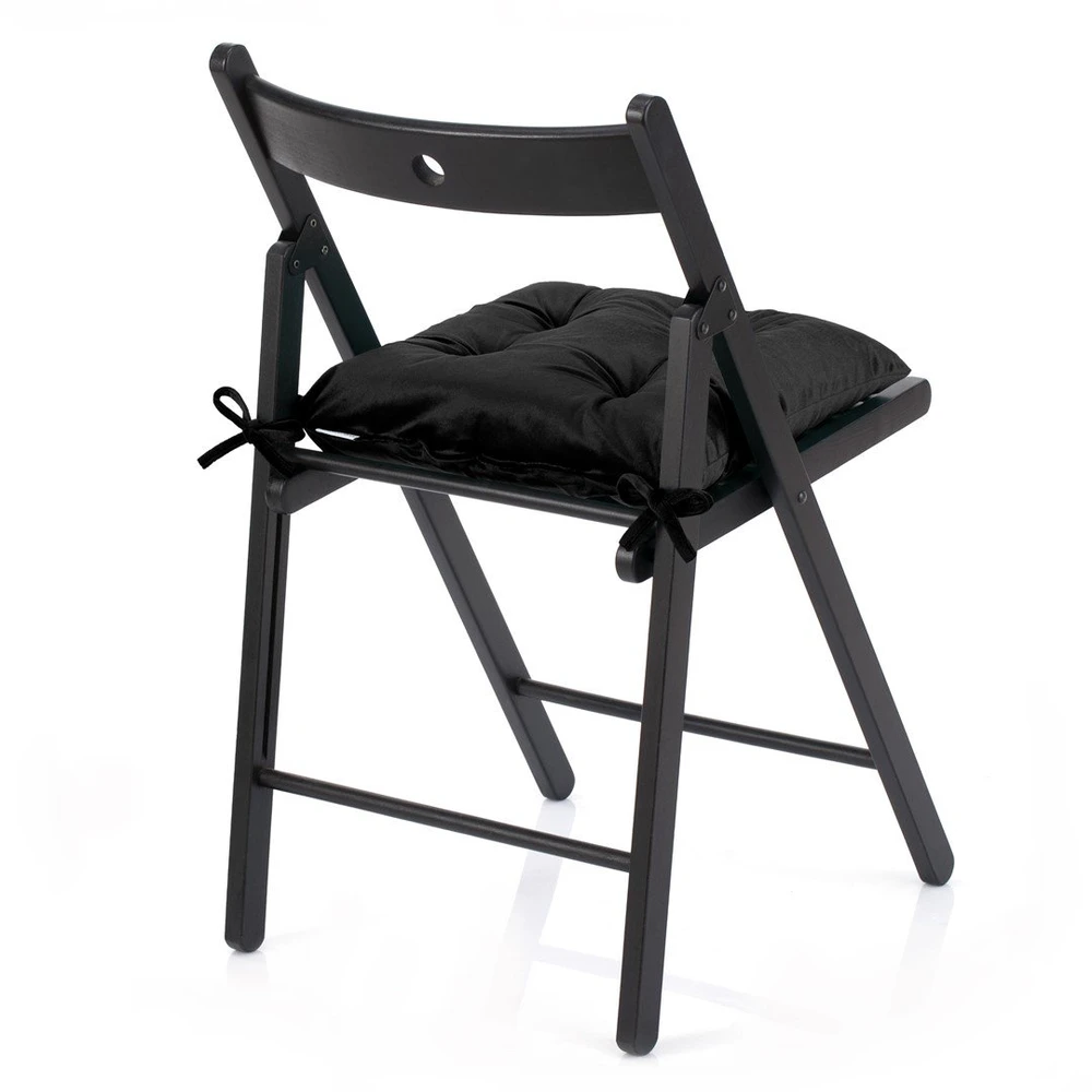 Kėdės pagalvėlė 40×40 cm juoda