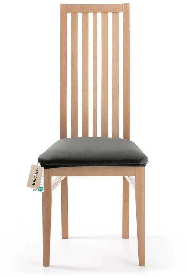 Kėdės sėdynės pagalvėlė 40×40 cm antracito spalvos