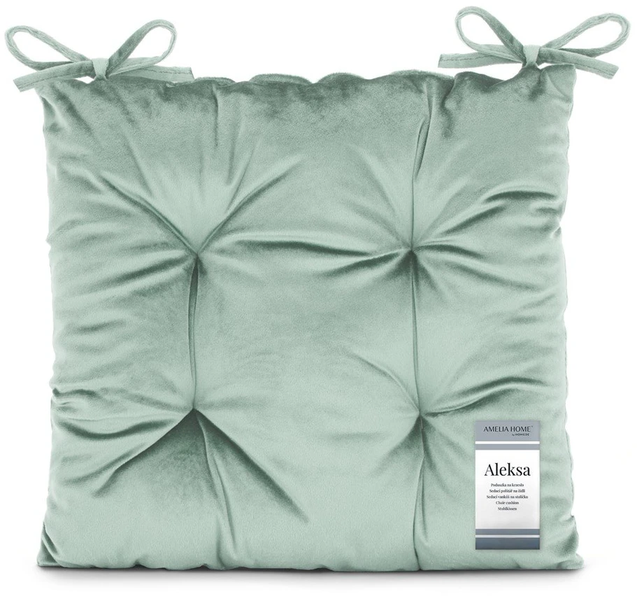 AmeliaHome Kėdžių pagalvėlė mėtinė 40×40 cm ALEKSA