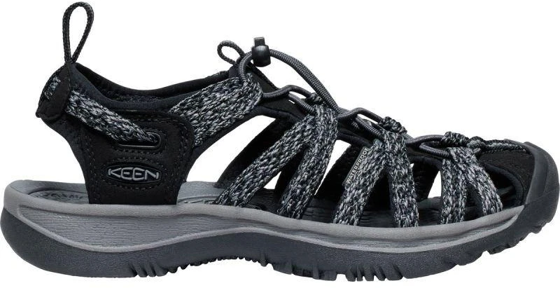 Keen Moteriški Sandalai WHISPER 1028815 JUODA/PLIENO PILKA