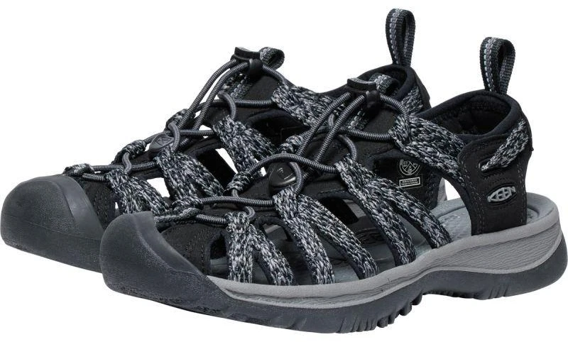 Keen Moteriški Sandalai WHISPER 1028815 JUODA/PLIENO PILKA