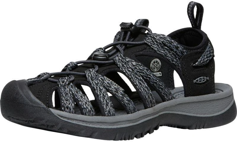 Keen Moteriški Sandalai WHISPER 1028815 JUODA/PLIENO PILKA