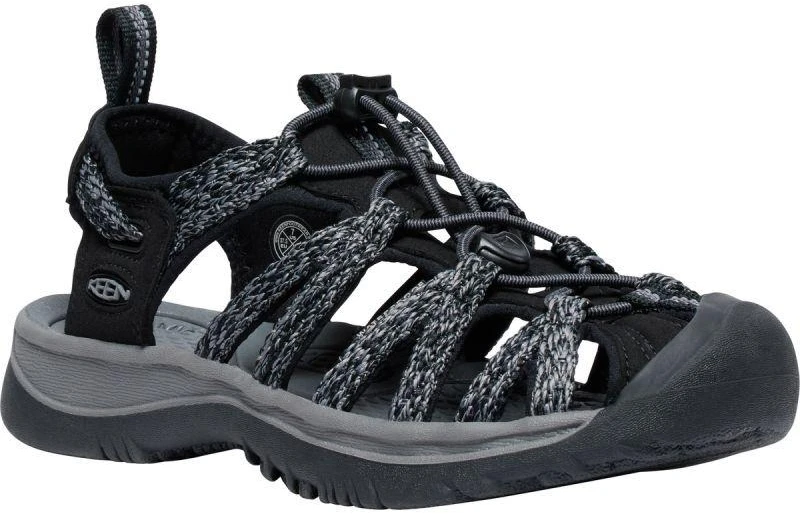 Keen Moteriški Sandalai WHISPER 1028815 JUODA/PLIENO PILKA