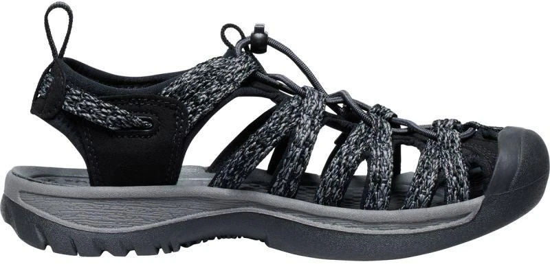 Keen Moteriški Sandalai WHISPER 1028815 JUODA/PLIENO PILKA