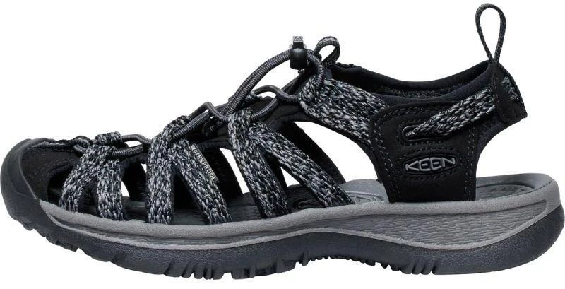 Keen Moteriški Sandalai WHISPER 1028815 JUODA/PLIENO PILKA