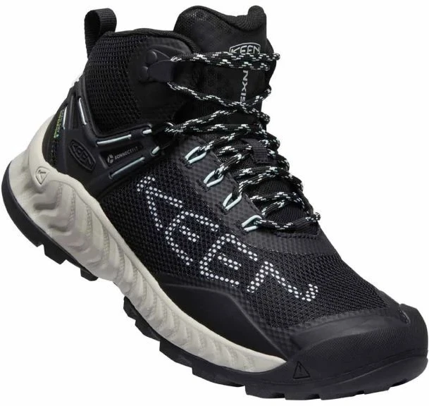 KEEN NXIS EVO MID WP JUODA/MĖLYNI STIKLINIAI W KE-1025911 batai