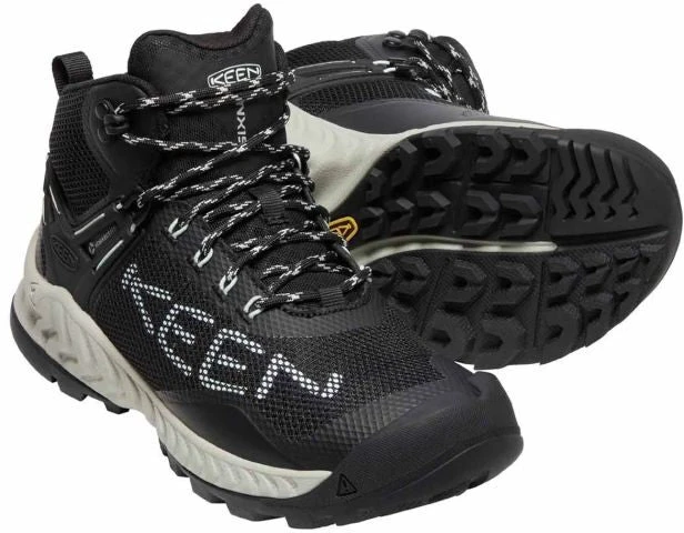KEEN NXIS EVO MID WP JUODA/MĖLYNI STIKLINIAI W KE-1025911 batai