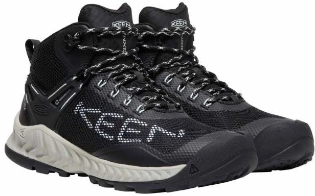 KEEN NXIS EVO MID WP JUODA/MĖLYNI STIKLINIAI W KE-1025911 batai
