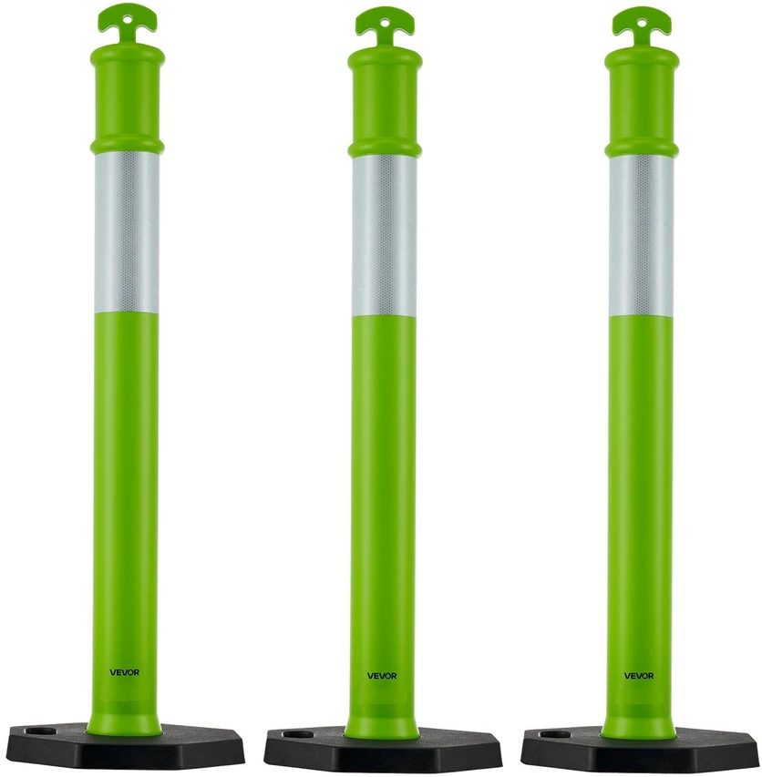VEVOR Trys eismo atskyrimo stulpeliai 1140 mm