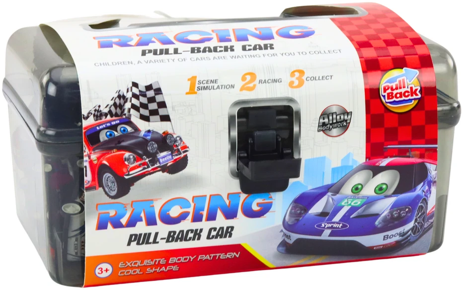 Lean Toys 25 dalių automobilių ir kelio ženklų rinkinys lagamine
