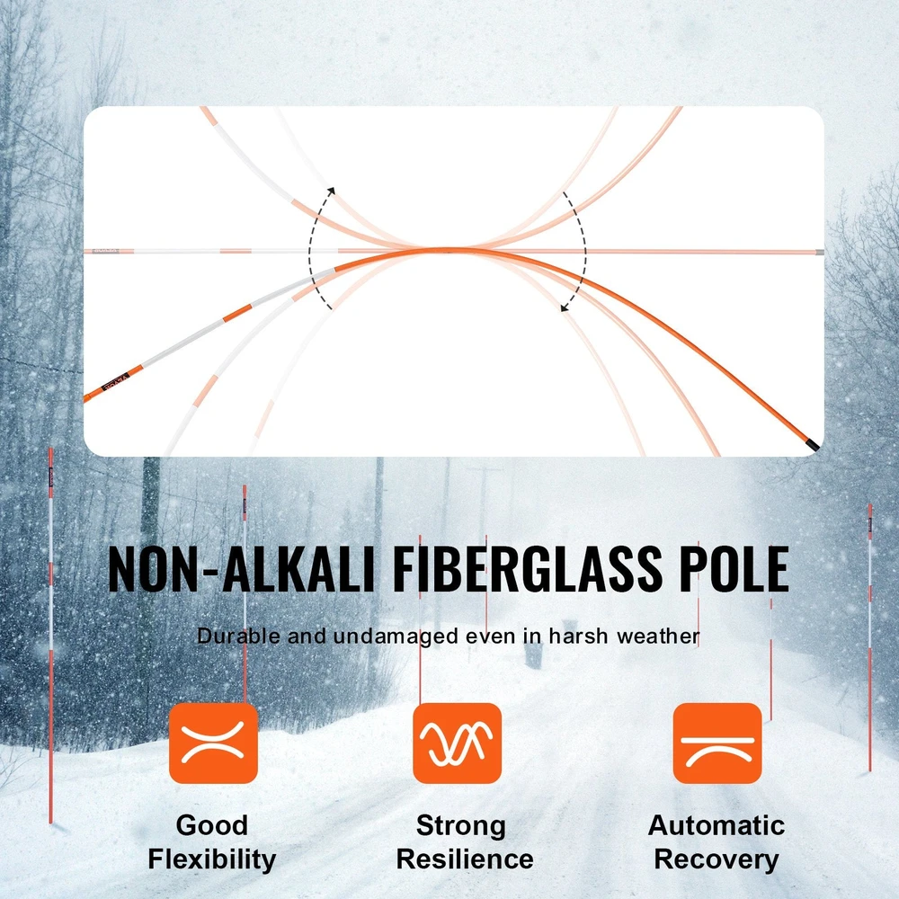VEVOR Vairuotojų kelio ženklai su atspindžiais