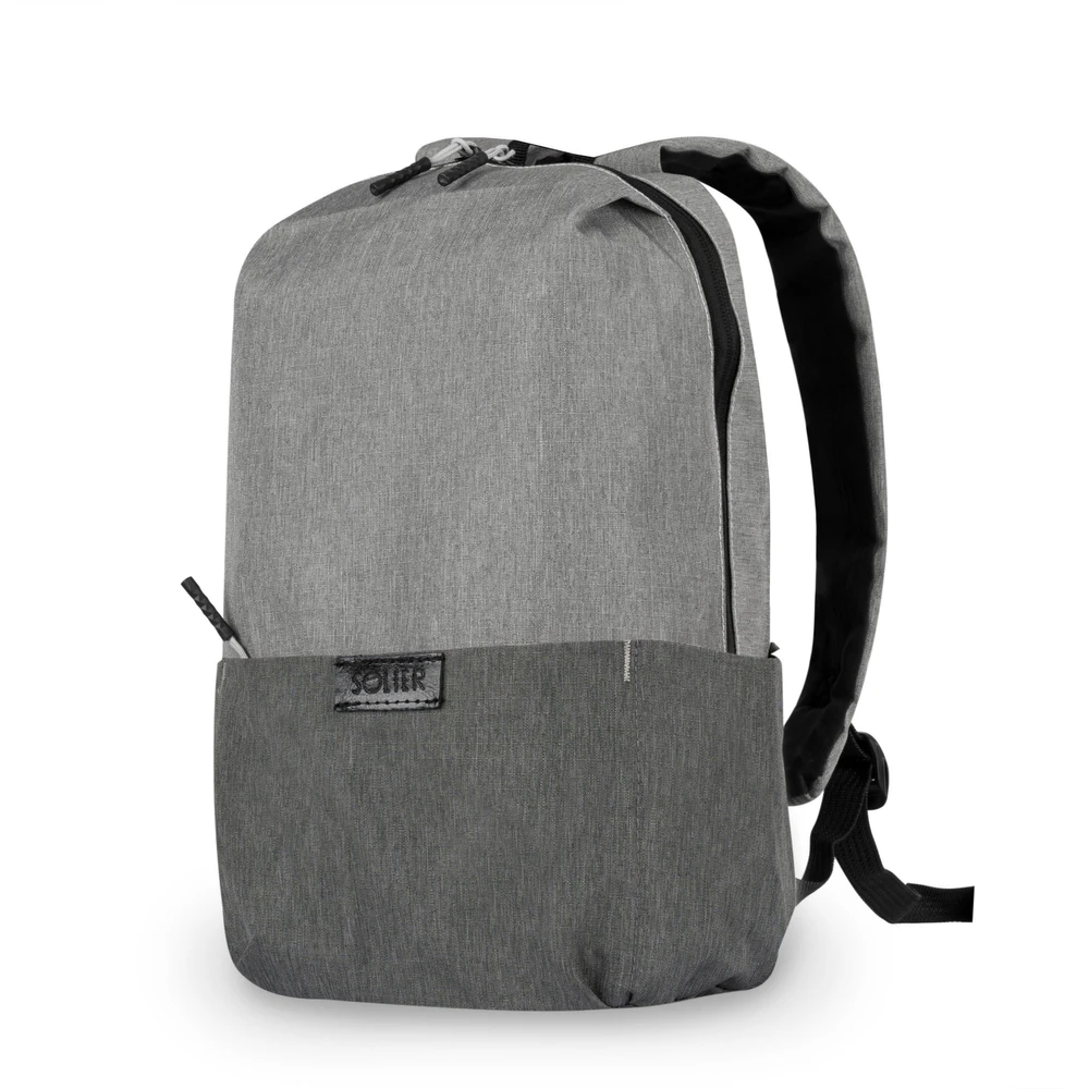 Solier Luggage Kelioninė kuprinė 9L Solier SV15 pilka + tamsiai pilka