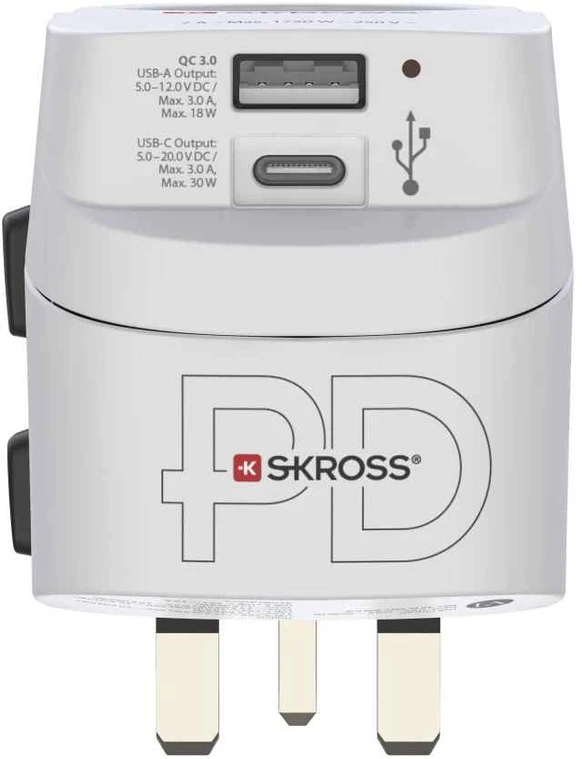 Kelioninis adapteris Hama World Travel Pro Light, 30 W