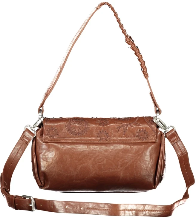 Kelioninis Brązowa torebka damska Desigual Siroco Naron Mini Flap