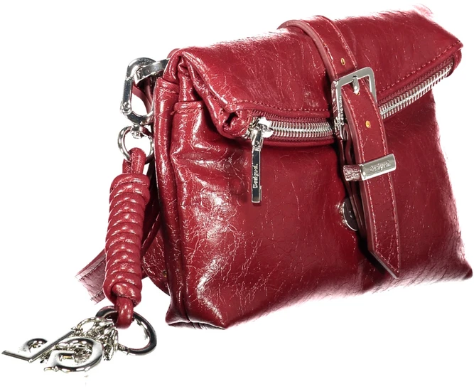 Kelioninis Czerwona torebka damska Desigual Mone Clutch Micro