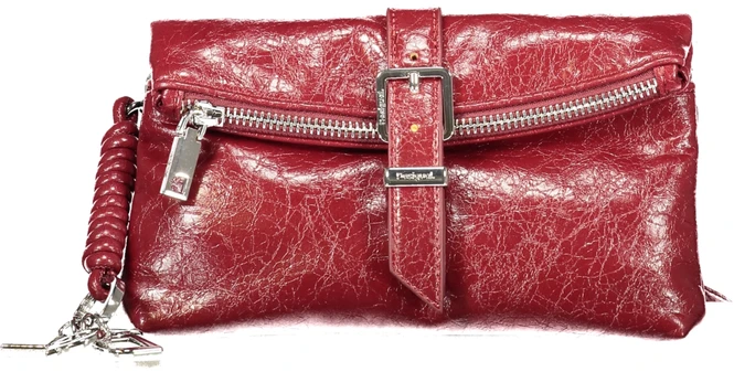 Kelioninis Czerwona torebka damska Desigual Mone Clutch Micro