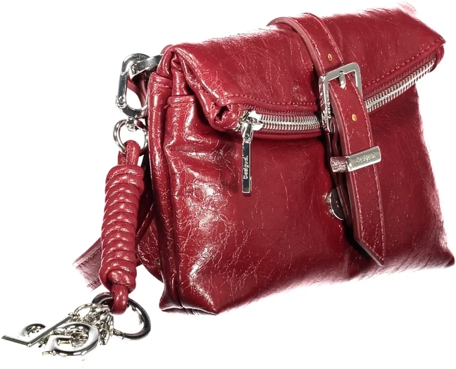 Kelioninis Czerwona torebka damska Desigual Mone Clutch Micro