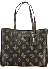 Kelioninis Damska shopperka Guess Meridian su monogramem – ruda