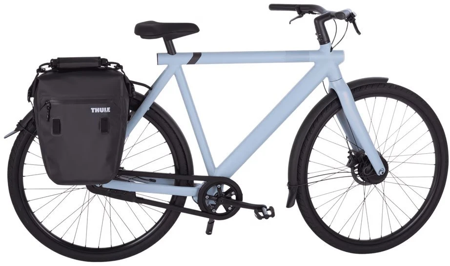 Kelioninis Dviračio bagažinės krepšys Thule Shield Commuter 22 L, juodas