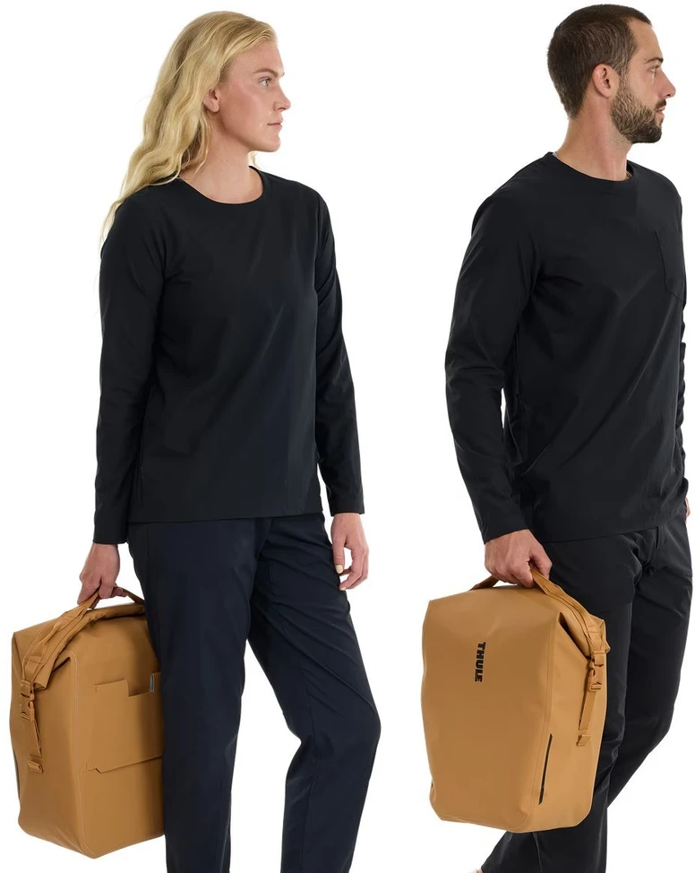 Dviračio krepšys Thule Shield 22 l su InLock, oranžinis